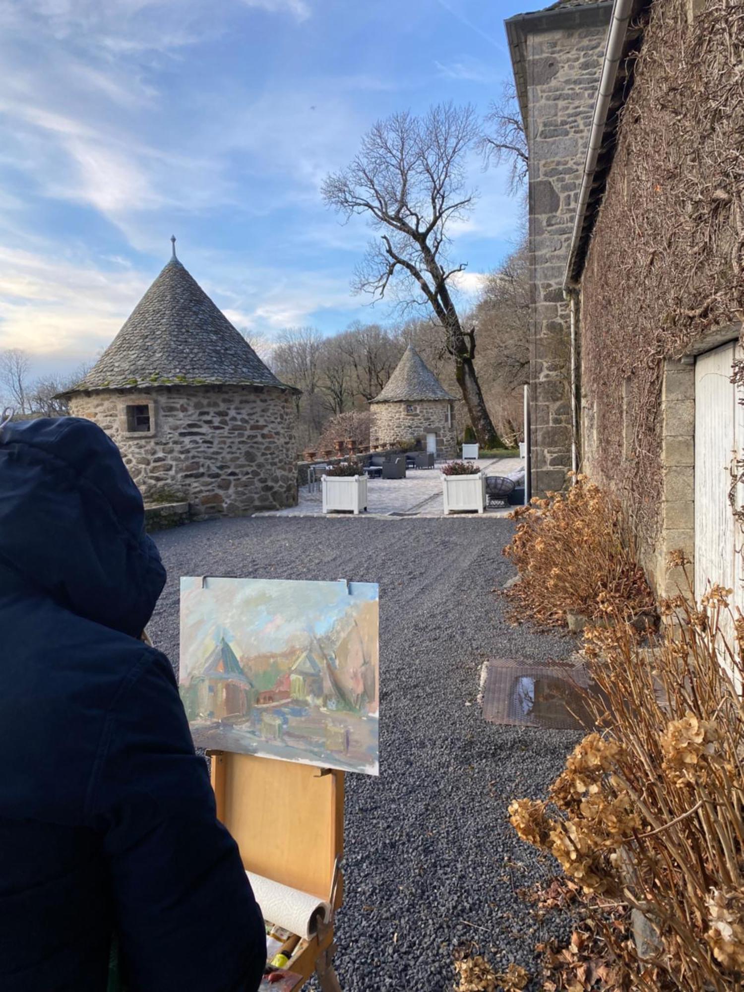 Château du Puech Curieres Exterior foto